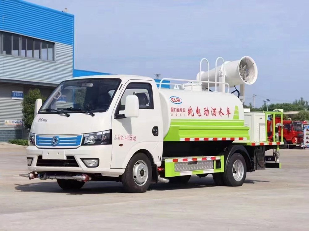 东风华神CL5040GSSBEV纯电动洒水车（加装雾炮）