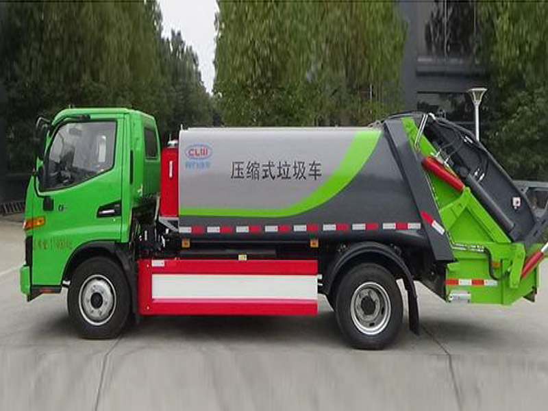 江淮CL5110ZYSBEV型纯电动压缩式垃圾车纯电5立方
